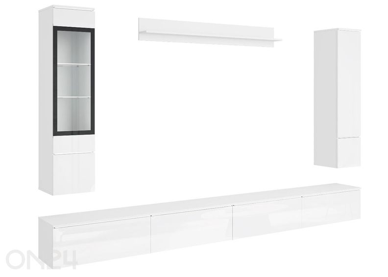 Kalustekokonaisuus Vera VIII + LED kuvasuurennos