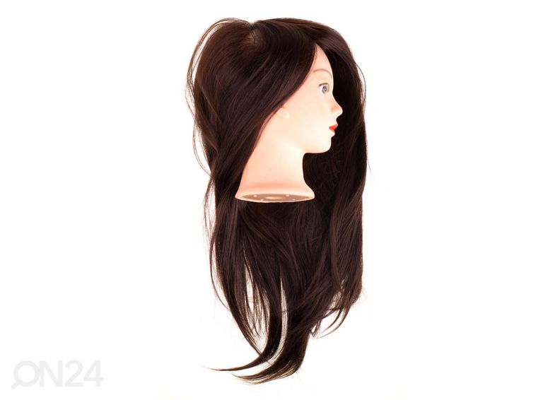 Kampauspää luonnollisilla hiuksilla kuvasuurennos