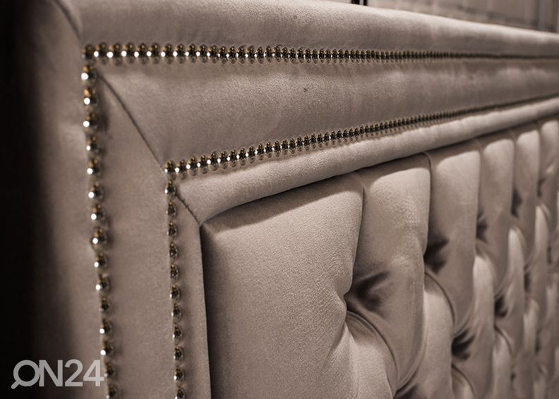 Kangasverhoiltu sängynpääty Wimbledon 166x130x8 cm kuvasuurennos