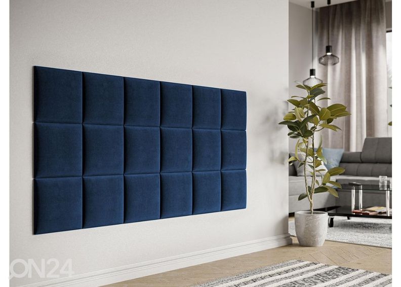 Kangasverhoiltu seinäpaneeli 30x30 cm kuvasuurennos