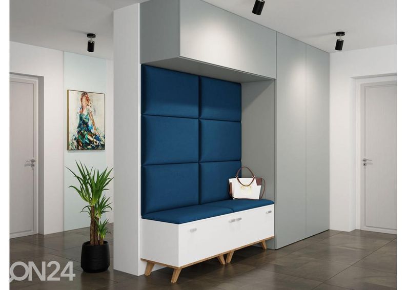 Kangasverhoiltu seinäpaneeli 70x40 cm kuvasuurennos