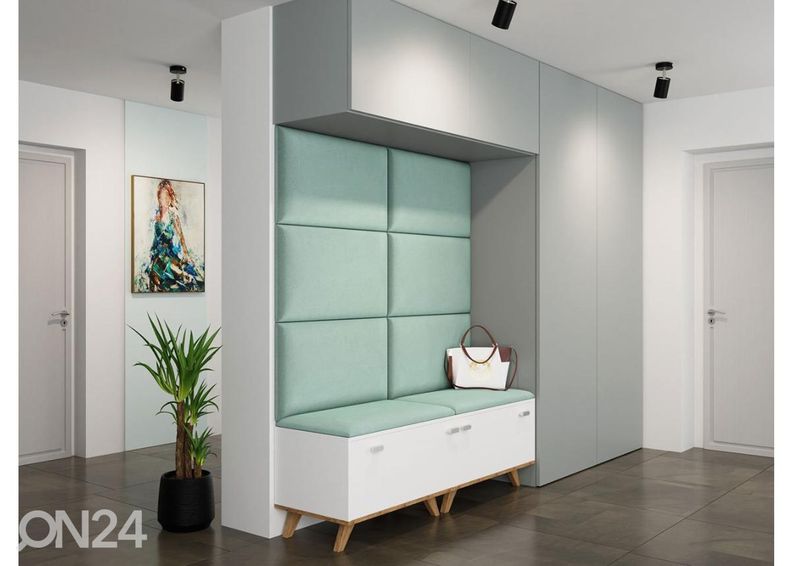 Kangasverhoiltu seinäpaneeli 70x40 cm kuvasuurennos