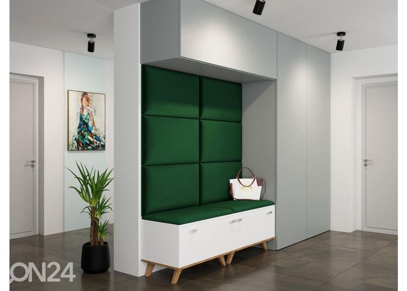 Kangasverhoiltu seinäpaneeli 70x40 cm kuvasuurennos