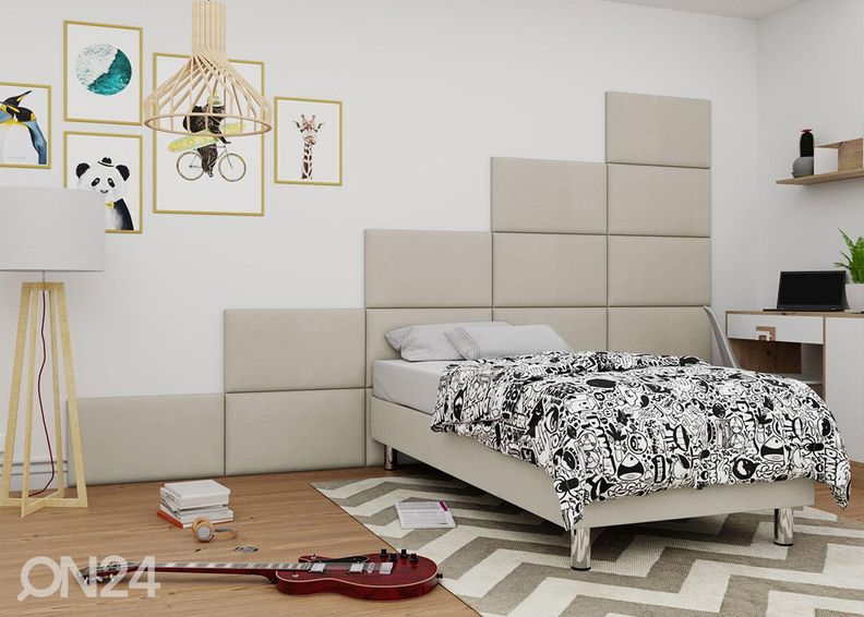 Kangasverhoiltu seinäpaneeli 70x40 cm kuvasuurennos