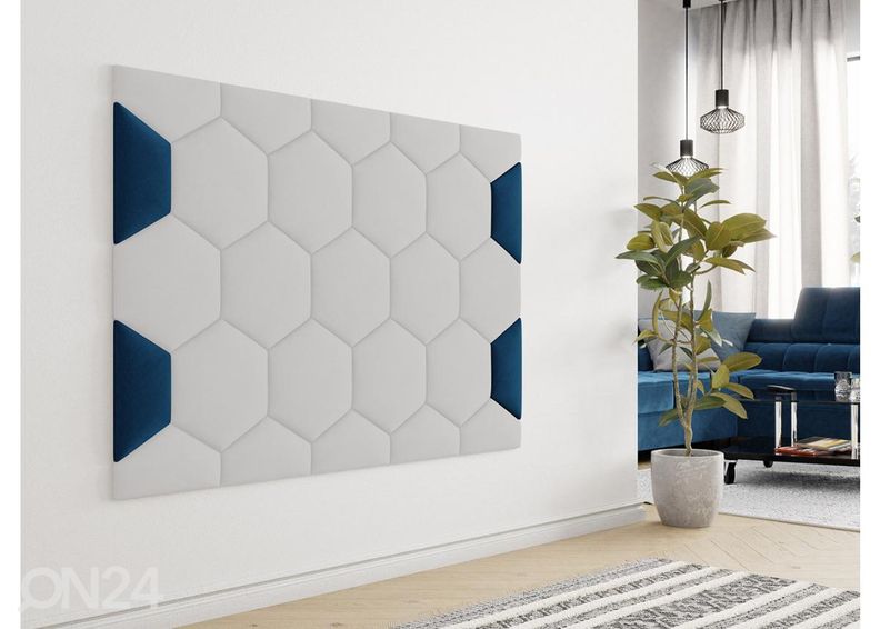 Kangasverhoiltu seinäpaneeli Lok III 18x36 cm kuvasuurennos