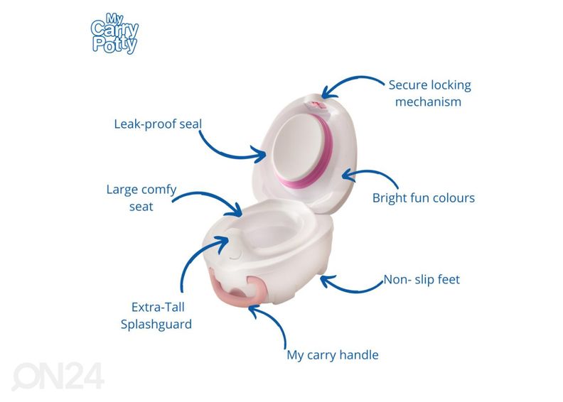Kannettava potta My Carry Potty kissanpentu kuvasuurennos