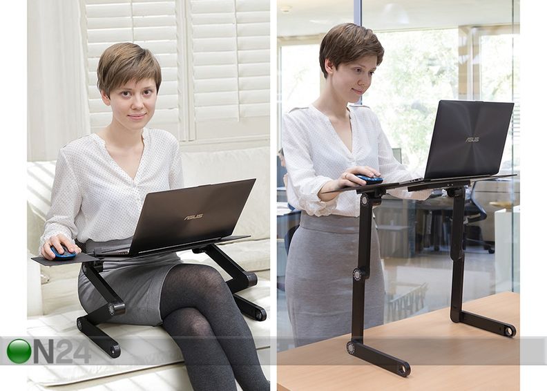 Kannettavan tietokoneen alusta Wonder Worker Einstein kuvasuurennos