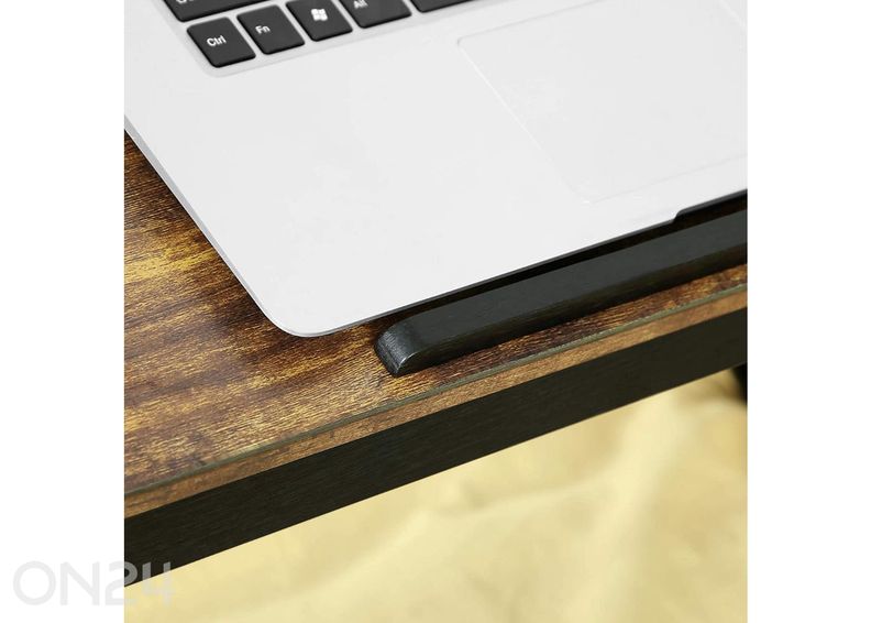 Kannettavan tietokoneen teline, ruskea/musta kuvasuurennos