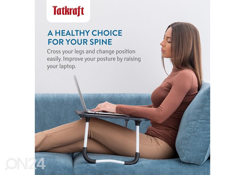 Kannettavan tietokoneen teline / tarjoilualusta Tatkraft Olafi kuvasuurennos