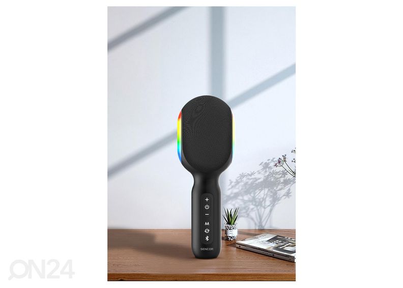 Karaokemikrofoni kaiuttimella Sencor SSSK1000 kuvasuurennos
