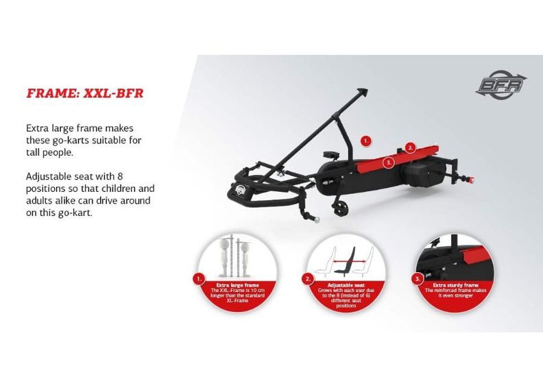 Karting-auto Berg X-TREME XXL BFR kuvasuurennos