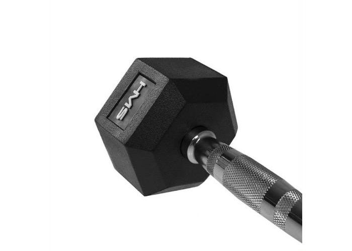 Käsipaino HEX PRO 25 kg HMS kumitettu kuvasuurennos