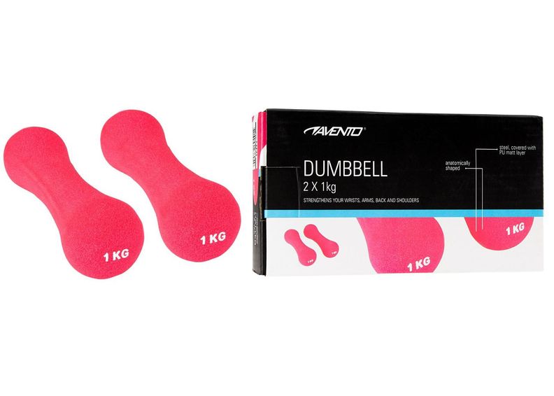 Käsipainot 1 kg Avento kuvasuurennos