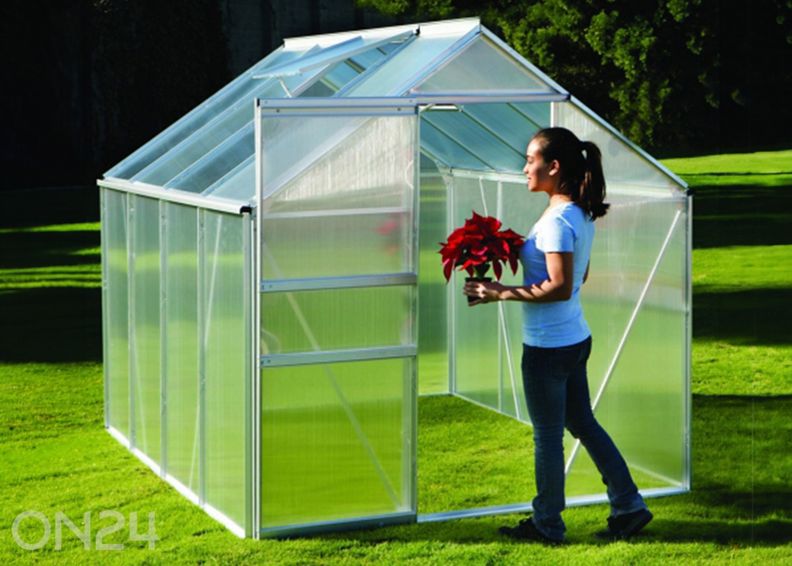Kasvihuone POLAR 5,9 m² kuvasuurennos