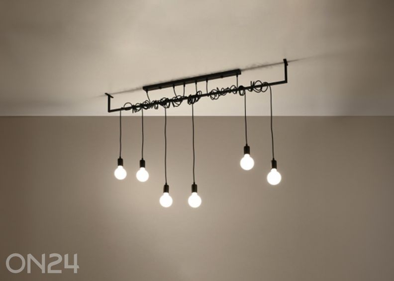 Kattokruunu Salamanca 6, musta kuvasuurennos