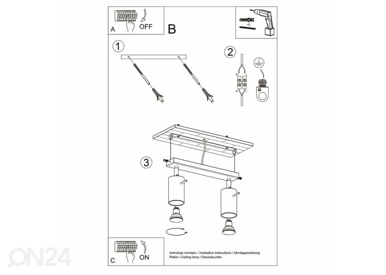 Kattovalaisin Berg 2, luonnonpuu kuvasuurennos