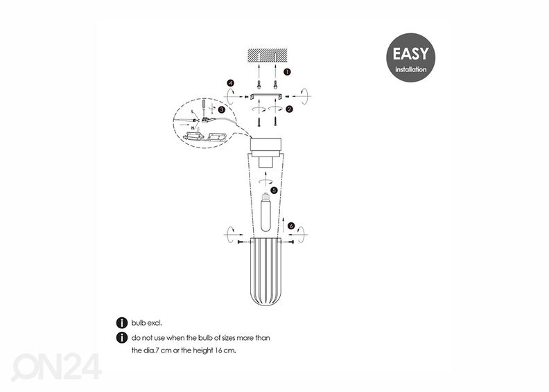 Kattovalaisin Capri kuvasuurennos