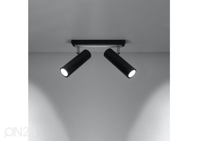 Kattovalaisin Direzione 2, musta kuvasuurennos