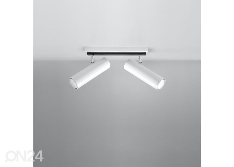 Kattovalaisin Direzione 2, valkoinen kuvasuurennos