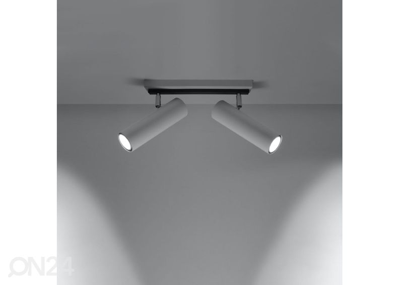 Kattovalaisin Direzione 2, valkoinen kuvasuurennos