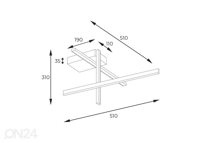 Kattovalaisin Edge kuvasuurennos