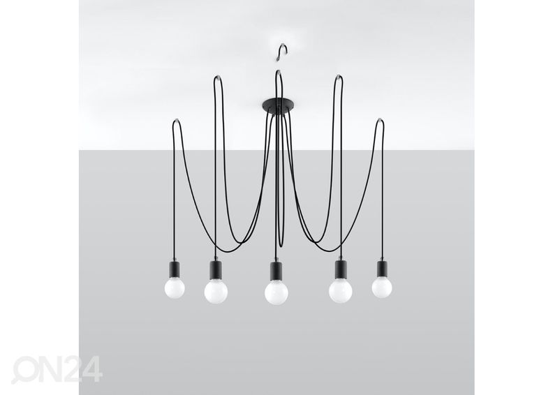 Kattovalaisin Edison 5, musta kuvasuurennos