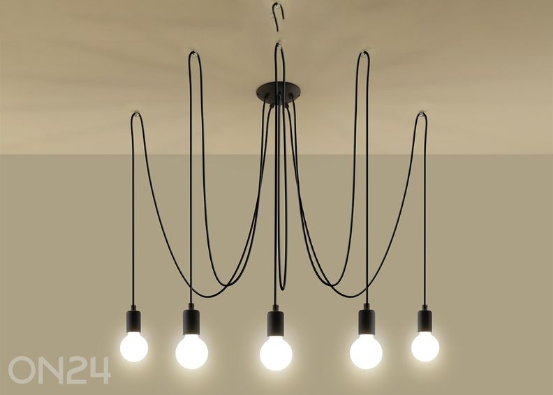 Kattovalaisin Edison 5, musta kuvasuurennos