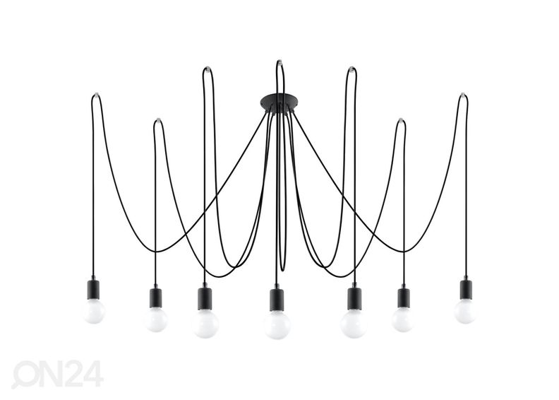 Kattovalaisin Edison 7, musta kuvasuurennos