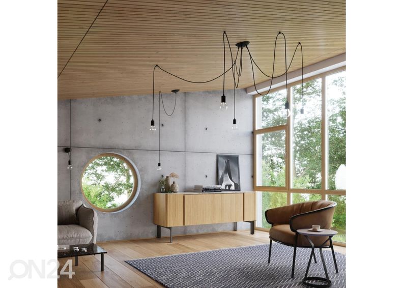 Kattovalaisin Edison 7, musta kuvasuurennos