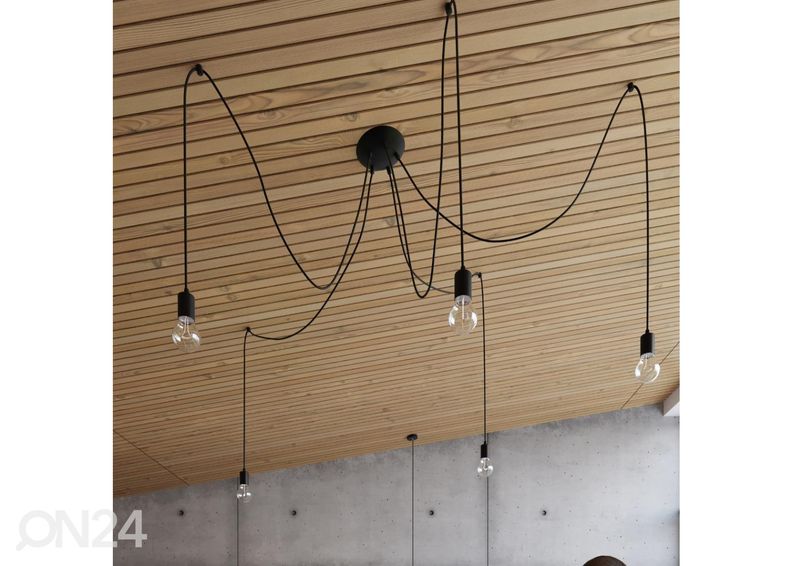 Kattovalaisin Edison 7, musta kuvasuurennos