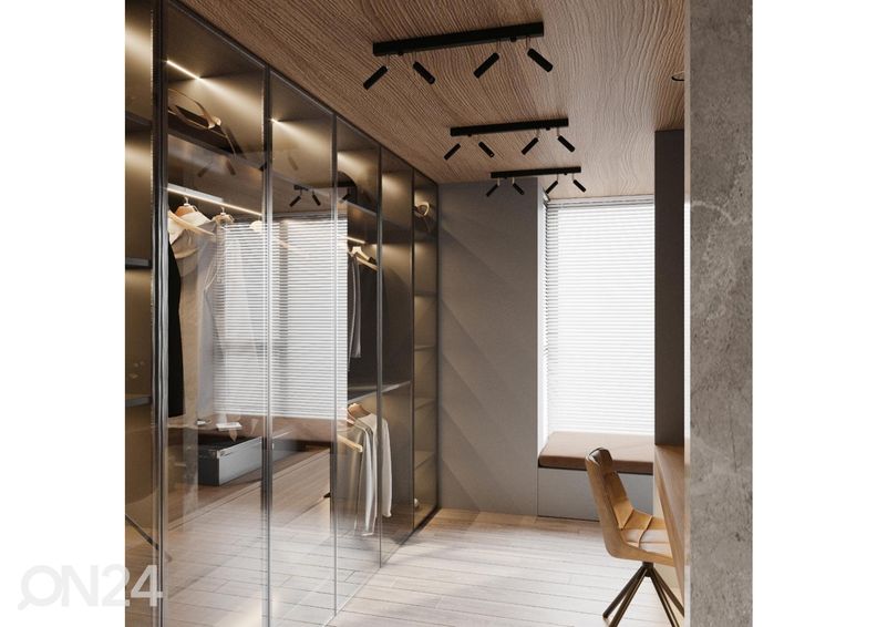 Kattovalaisin Eyetech 4, musta kuvasuurennos