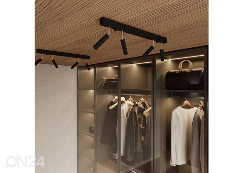 Kattovalaisin Eyetech 4, musta kuvasuurennos