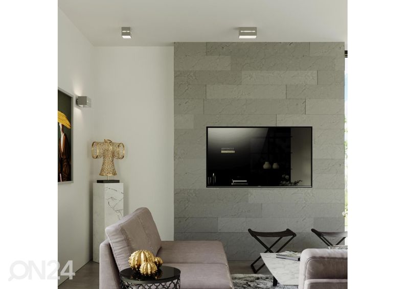 Kattovalaisin Lobo, harmaa kuvasuurennos