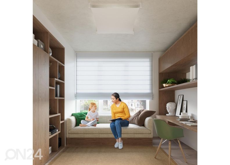 Kattovalaisin Luna 2, valkoinen kuvasuurennos