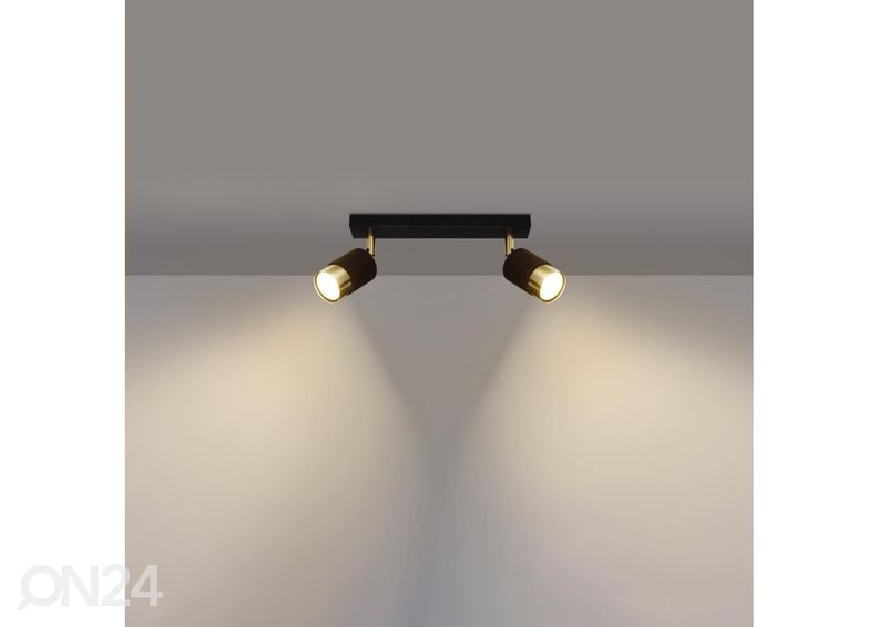 Kattovalaisin Nero 2, musta / kullanvärinen kuvasuurennos