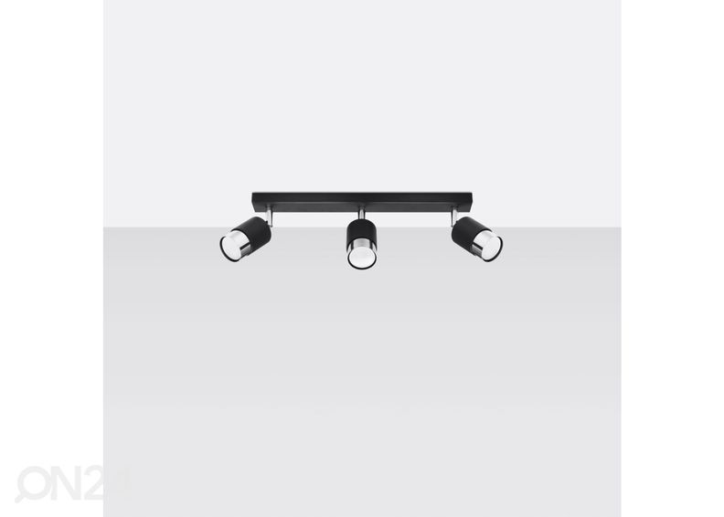 Kattovalaisin Nero 3, musta / kromi kuvasuurennos