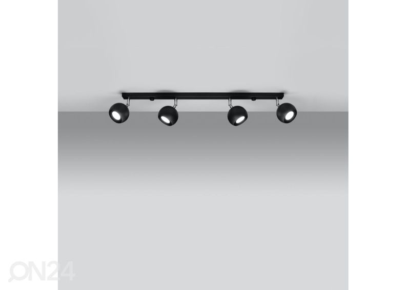 Kattovalaisin Oculare 4L, musta kuvasuurennos