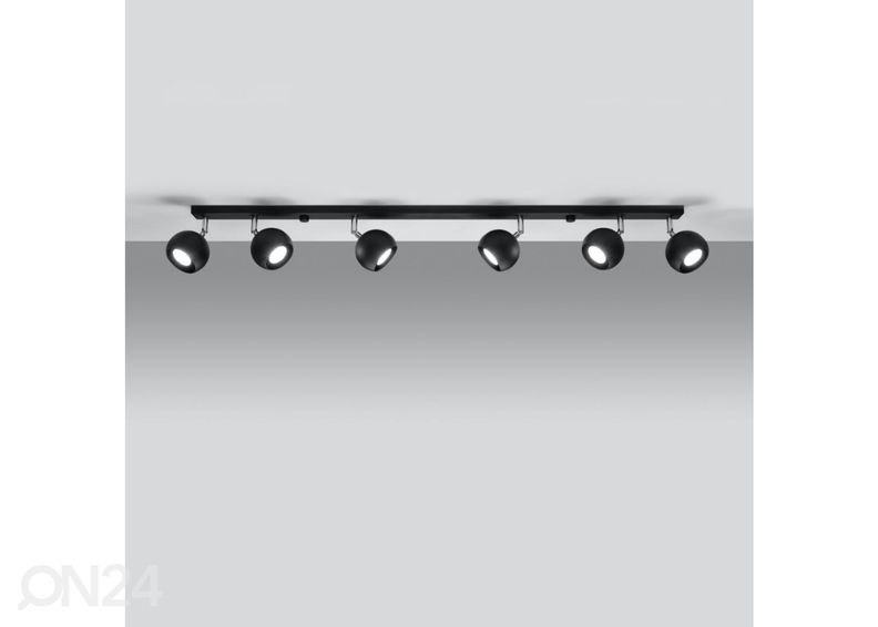 Kattovalaisin Oculare 6L, musta kuvasuurennos