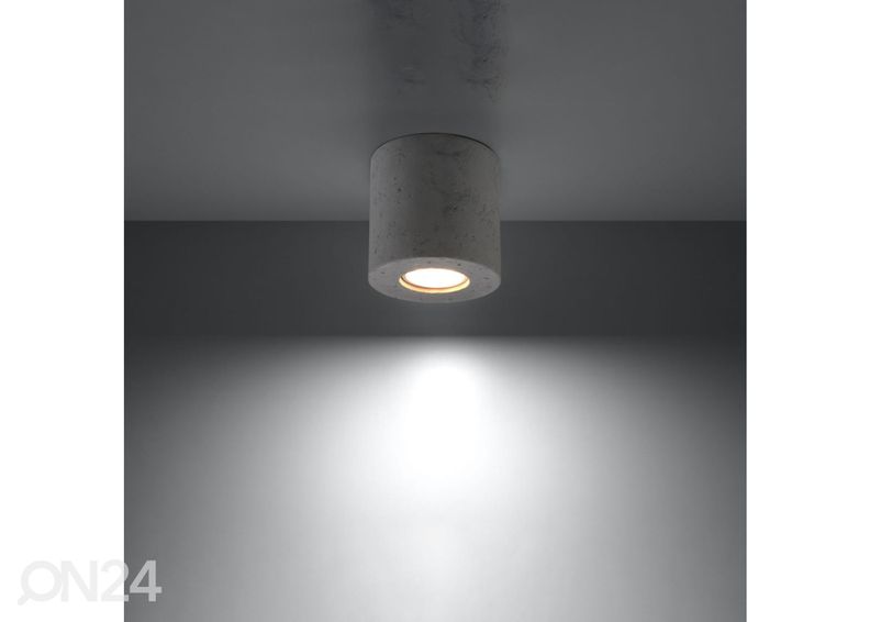 Kattovalaisin Orbis, betoni kuvasuurennos