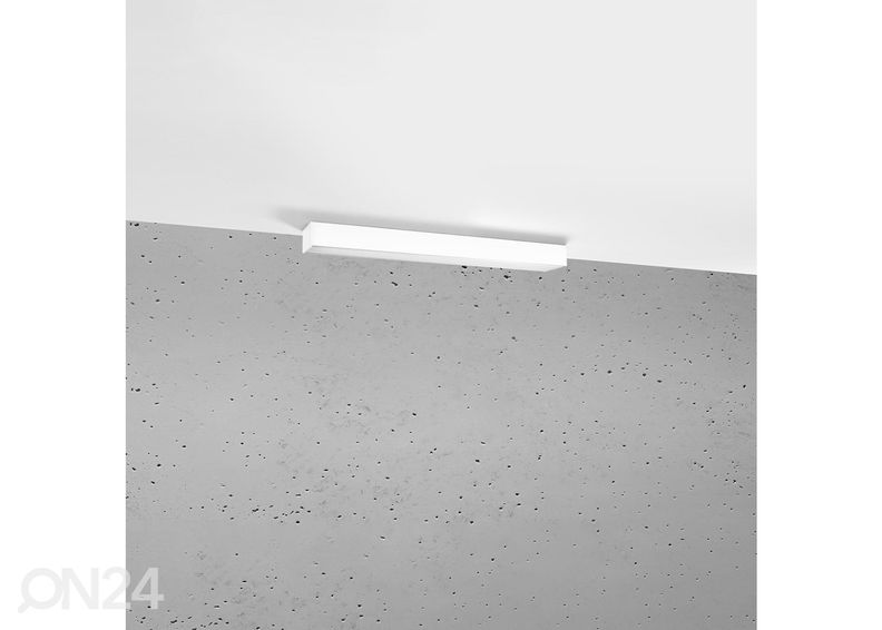 Kattovalaisin Pinne 67, valkoinen kuvasuurennos