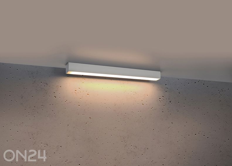 Kattovalaisin Pinne 67, valkoinen kuvasuurennos