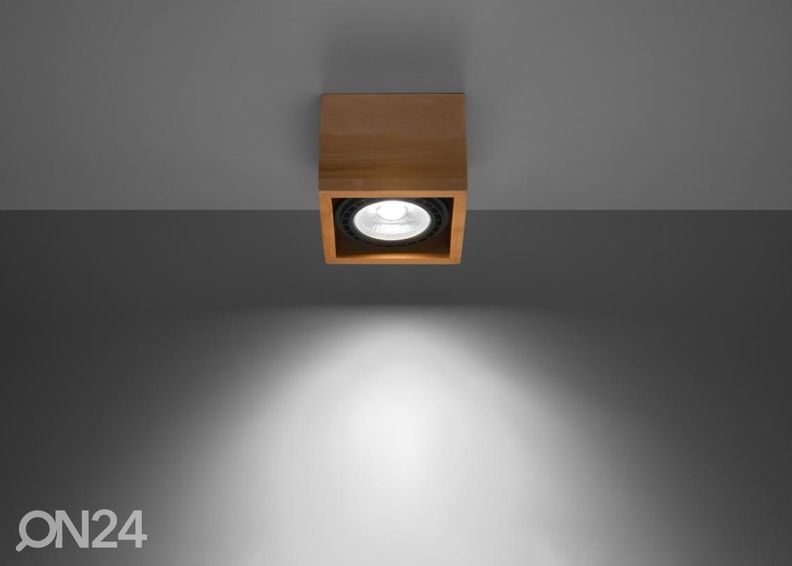 Kattovalaisin Quatro 1, luonnonpuu kuvasuurennos