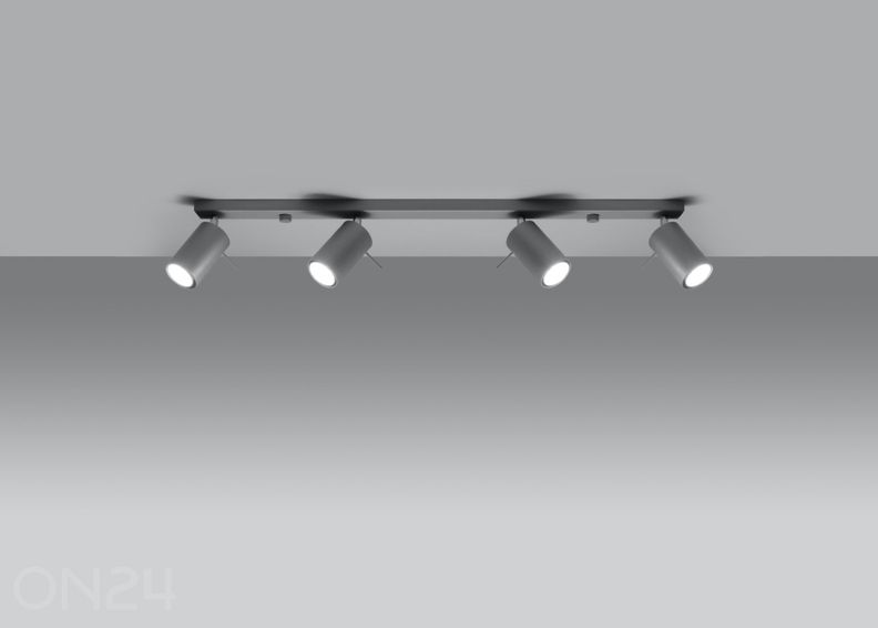 Kattovalaisin Ring 4L, harmaa kuvasuurennos