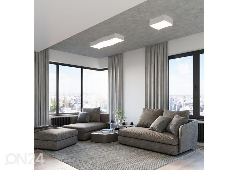 Kattovalaisin Square 1, valkoinen kuvasuurennos