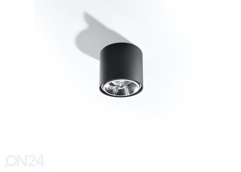 Kattovalaisin Tiube, musta kuvasuurennos