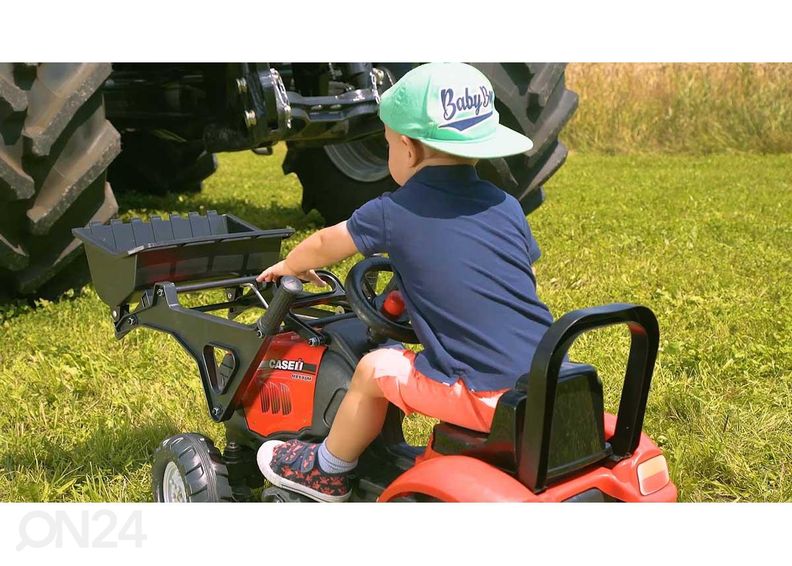 Kauhakaivukone peräkärryllä Falk Case IH kuvasuurennos