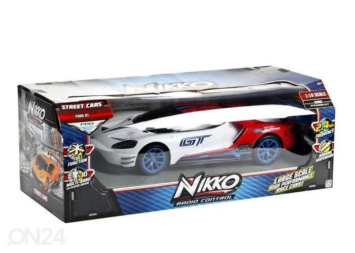 Kauko-ohjattava auto Street Cars Ford GT 1:10 NIKKO kuvasuurennos