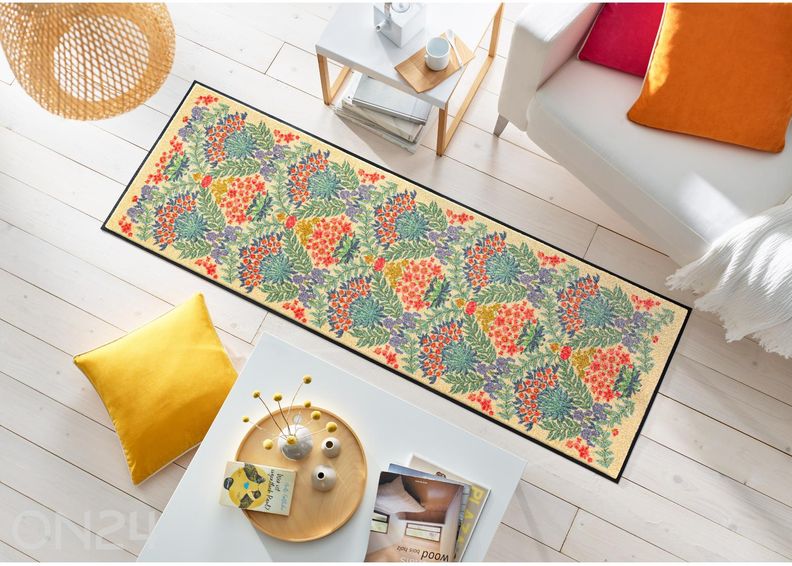 Käytävämatto Flower Bouquet Daylight 60x180 cm kuvasuurennos
