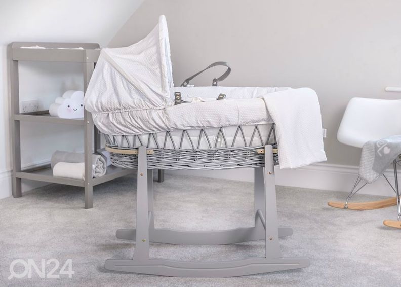 Kehto Puuvilla unelma harmaalla korikopalla kuvasuurennos