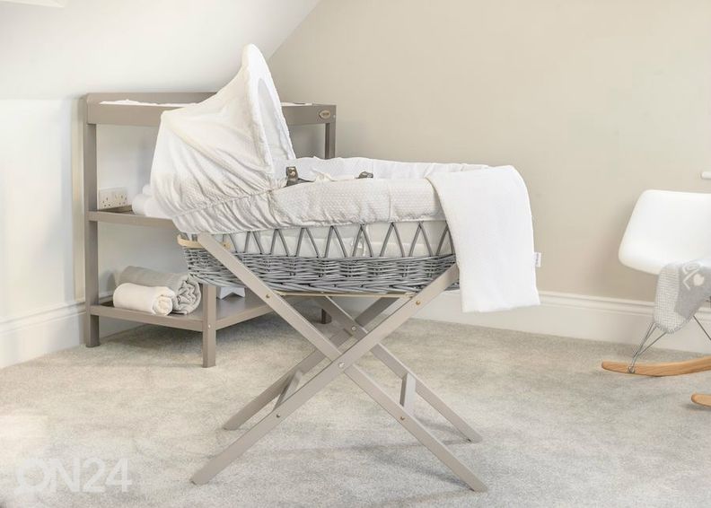 Kehto Puuvilla unelma harmaalla korikopalla kuvasuurennos